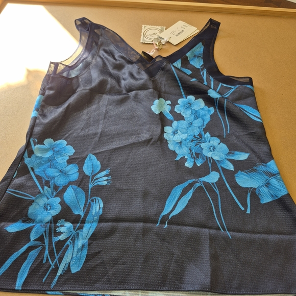 Ted Baker Navy and Blue Floral Camisole - Picture 9 of 9